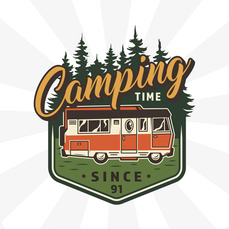 Kamp Zamanı Sticker Kamp Zamanı Sticker