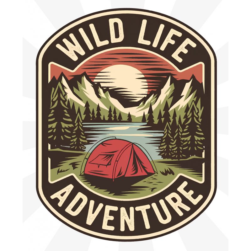 Wild Life Adventure Sticker Wild Life Adventure Sticker