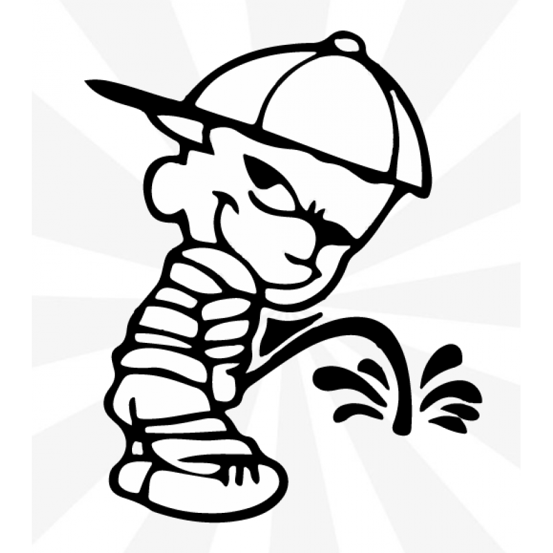 İşeyen Çocuk Sticker İşeyen Çocuk Sticker