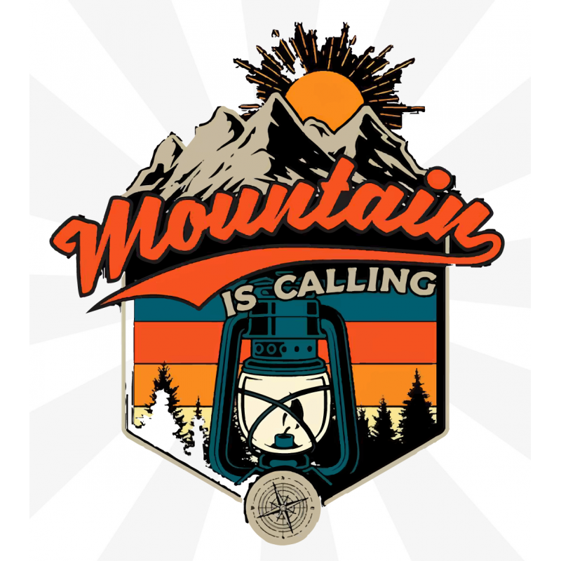 Mountain is Calling Sticker Mountain is Calling Sticker