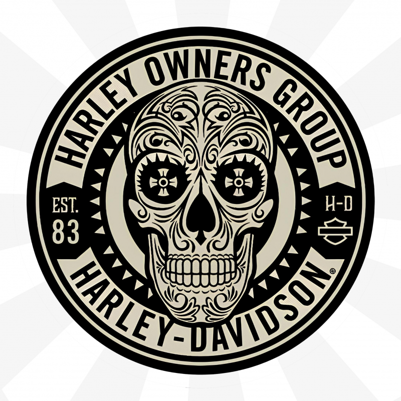 Harley Davidson Sticker