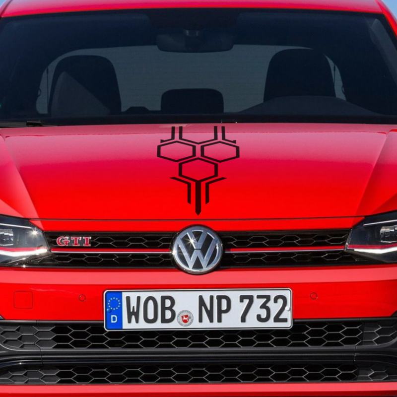 Petek Ön Kaput Sticker