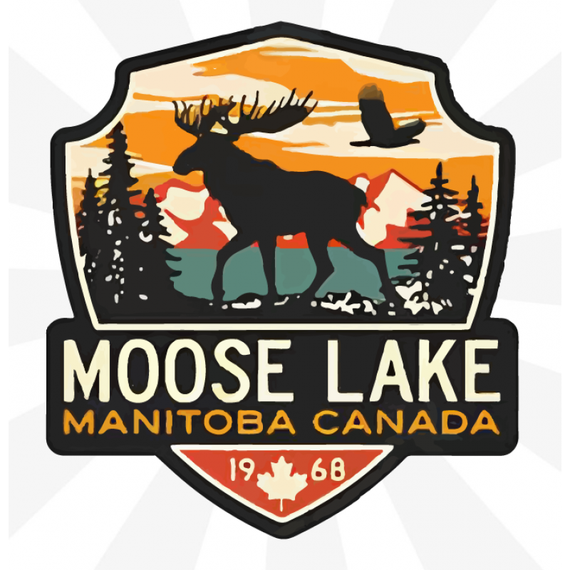 Moose Lake Sticker Moose Lake Sticker