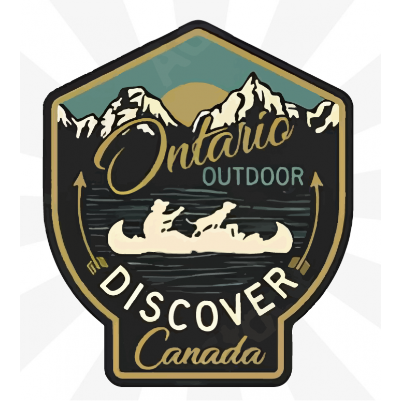 Ontario Outdoor Sticker Ontario Outdoor Sticker