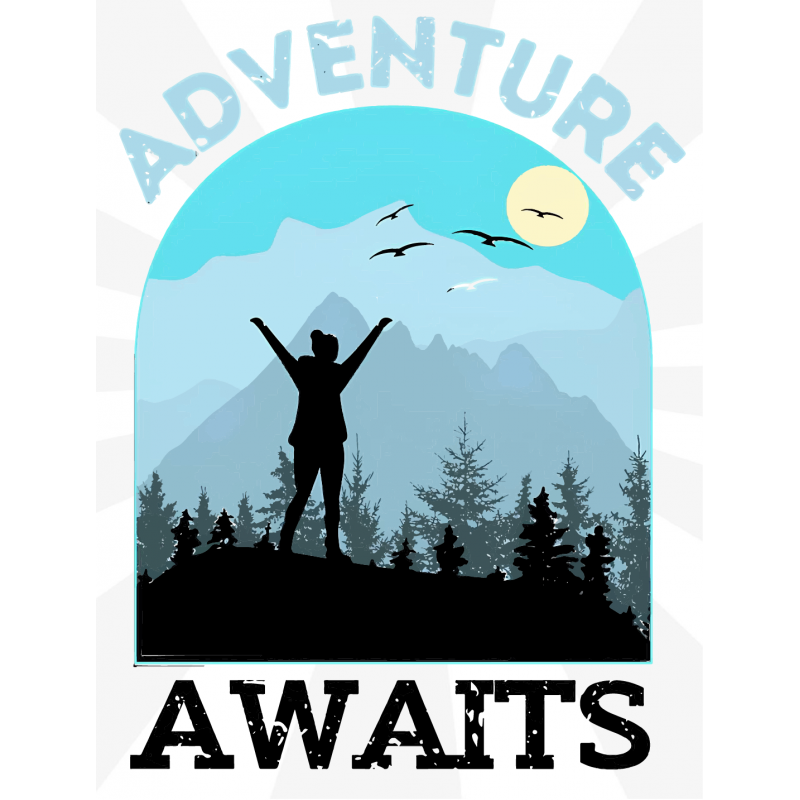Adventure Awaits Sticker Adventure Awaits Sticker
