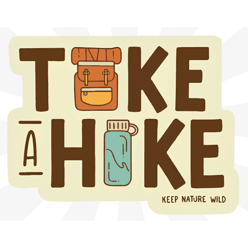 Take A Hike Sticker Take A Hike Sticker