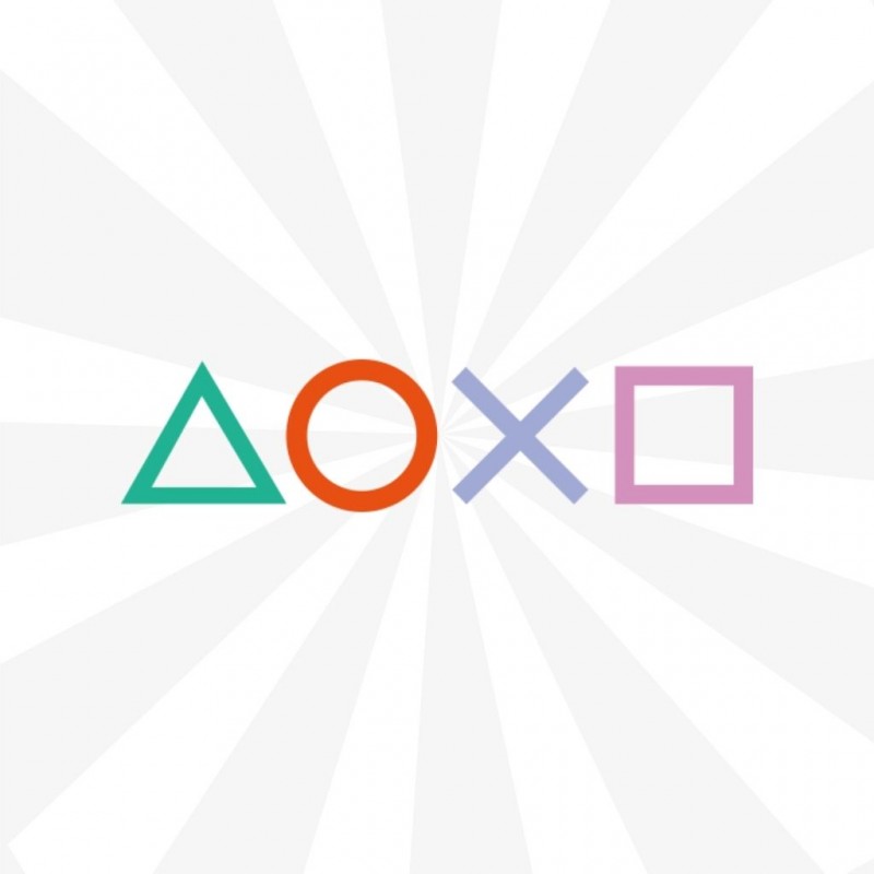 Playstation Simgeleri Sticker Playstation Simgeleri Sticker