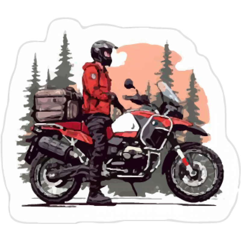 Top Case Motosiklet Sticker Top Case Motosiklet Sticker