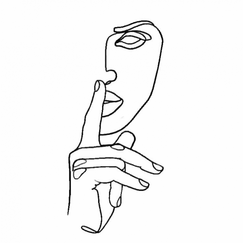 Line Art Sticker Line Art Sticker