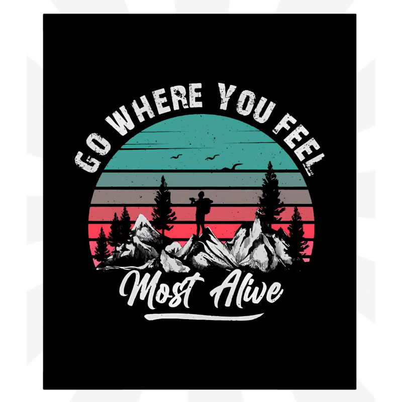 Go Where You Feel Sticker Go Where You Feel Sticker